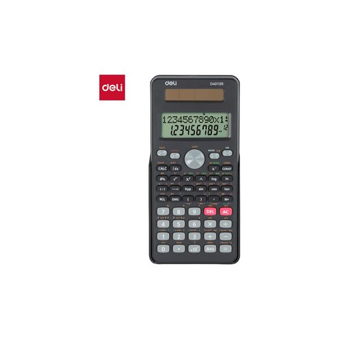 Deli KALKULATOR MATEMATIČKI 401 FUNKCIJA ED401SR Slike
