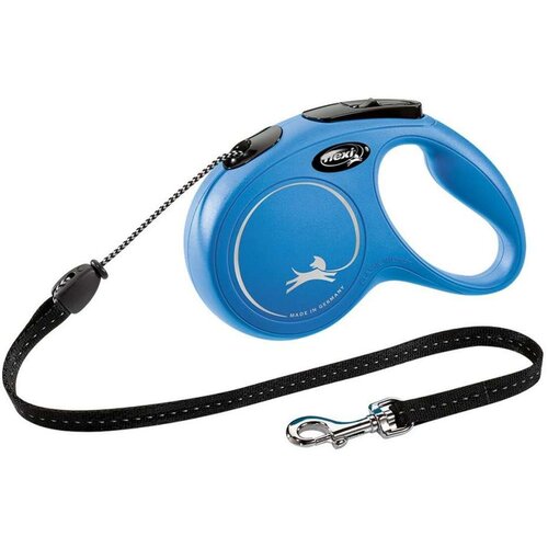 Flexi povodec Classic S, vrvica - 8 m (različne barve) modra Cene
