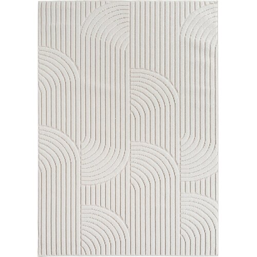 Novel RAVNO TKANA PREPROGA HELIX 280/370 cm tkano krem barve Cene