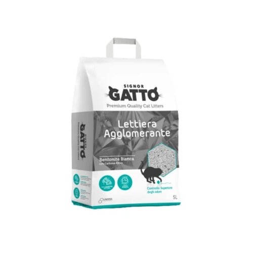 Signor Gatto Active carbon posip 5 l Cene