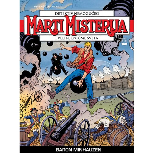 Veseli četvrtak Grupa autora - Marti Misterija 66: baron Minhauzen Slike