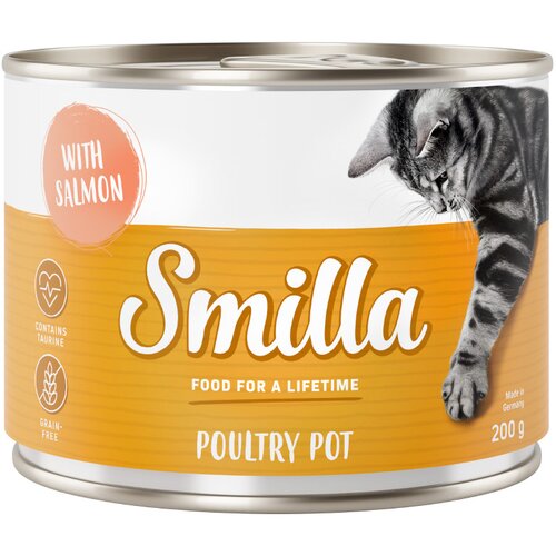 Smilla lončić s peradi - ekonomično pakiranje 24 x 200 g - Perad s lososom Cijene
