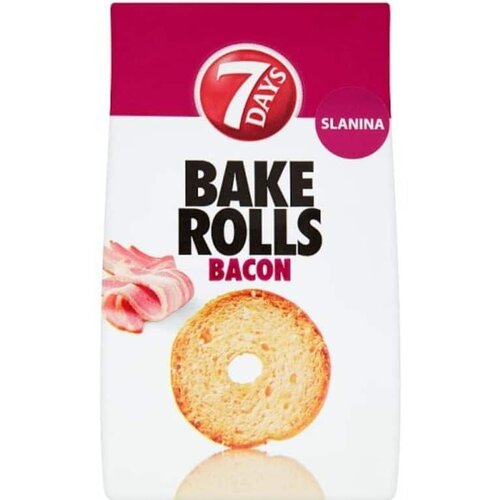 BAKE ROLLS 7 DAYS bacon 80g Cene