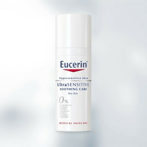 Eucerin ultrasensitive krema za suvu kožu lica, 50 ml Slike