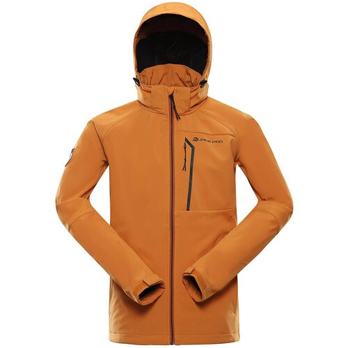 Alpine pro Men's softshell jacket HOOR golden oak Cene