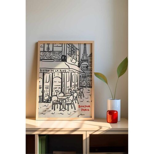 WALLXPERT Dekorativna uramljena slika, 33x48cm, &Scaron;arena Cijene