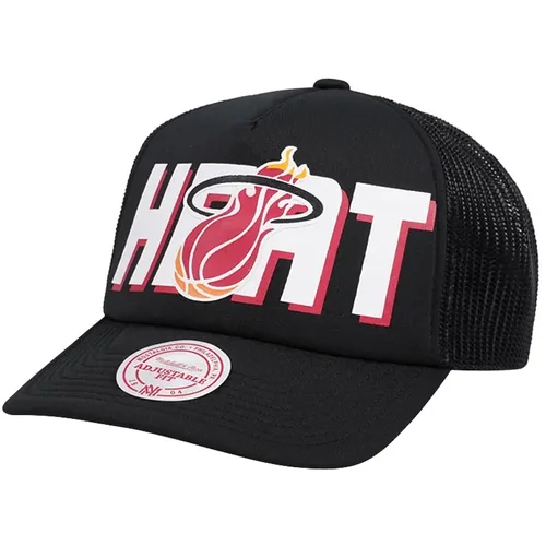 Mitchell And Ness Miami Heat HWC Billboard Trucker kapa