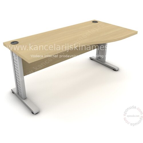 Office Expo kancelarijski sto Ergo sa metalnom konstrukcijom EXERGO1 Slike