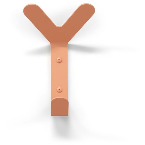 Spinder Design Rožnato-oranžen jeklen stenski obe&amp;scaron;alnik Frondo &amp;ndash; Slike