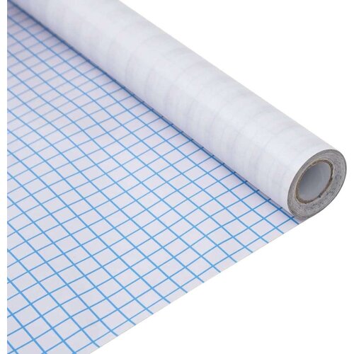 VidaXL Prozorska folija matirana s prugastim uzorkom 45 x 1000 cm PVC Slike