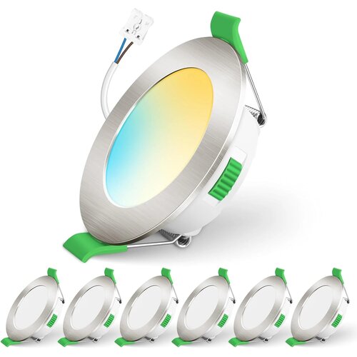 ALUSSO 6x 78mm vgradni LED reflektorji Slike