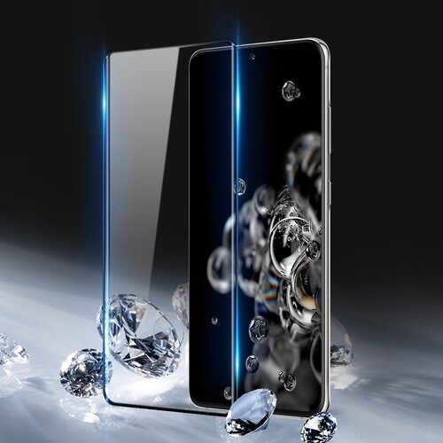 Dux ducis 3D ukrivljeno steklo Za&amp;scaron;čita zaslona z okvirjem za Samsung Galaxy S20 Ultra Slike