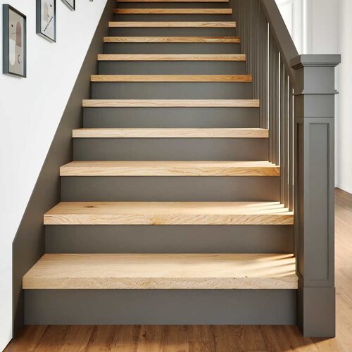 vidaXL Podloge za stopnice 8 kosov 90x25x2 cm trdna hrastovina Cene