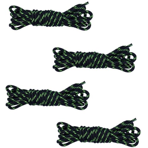 INF okrogle vezalke 2 para green 120 cm, (21245795) Cene