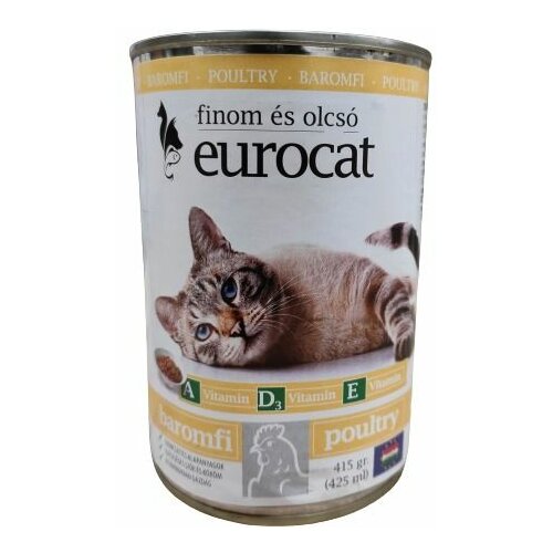 Cat Euro cat konzervirana hrana za mačke 415G piletina Slike