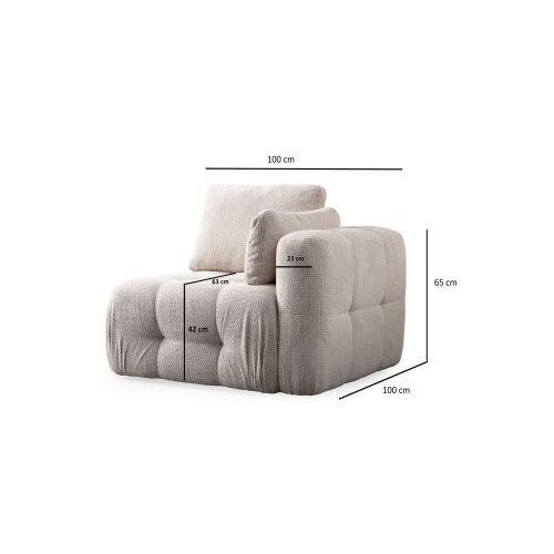 Atelier Del Sofa amaris 1R beige 1-Seat sofa Slike