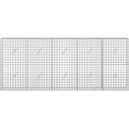  Gabion s 5 mm žicom i mrežom 5x5 cm 250x20x100 cm Slike