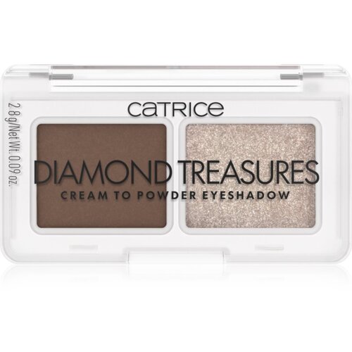 Catrice Diamond Treasures kremastopuderasta senka 010 Hazel Spark Cene