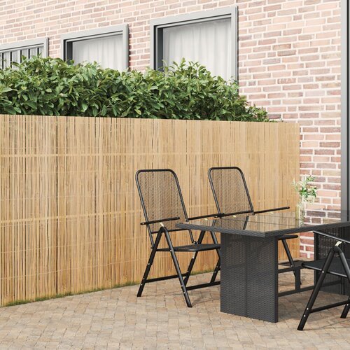 VidaXL Ograda za vrt Prirodni bambus 400 x 150 cm Lako Slike