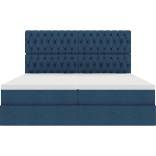  s od storage s uzglavljem Plava 200 x 200 cm Tkanina Slike