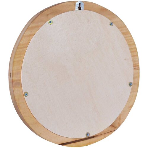  ogledalo od tikovine 40 cm okruglo Slike