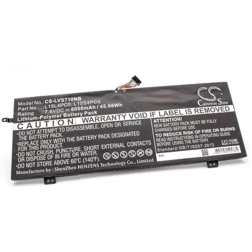 VHBW Baterija za Lenovo IdeaPad 710S-13IKB / 710S-13ISK, 6050 mAh