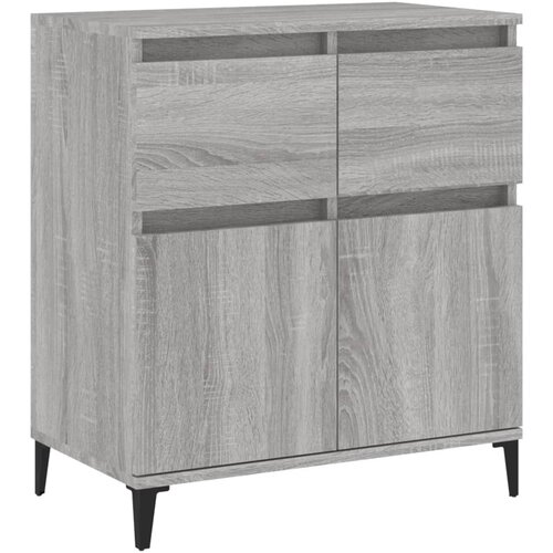 Maison Chic Komoda - Predalnik siva sonoma 60x35x70 cm inženirski les, (21716962) Slike