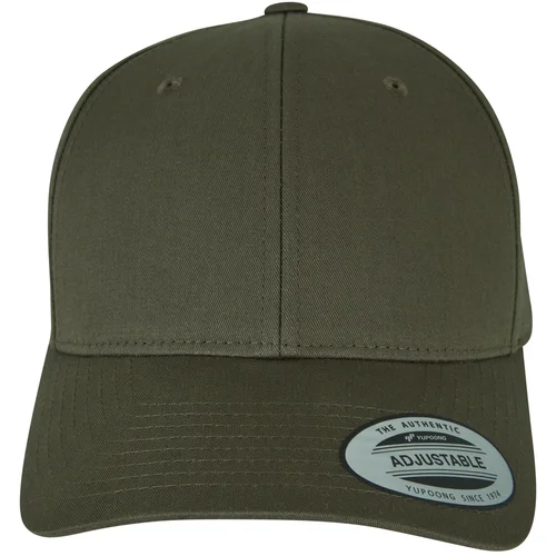 Flexfit Curved Classic Snapback Cap - Khaki