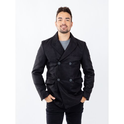 Glano Men's coat - black Cene