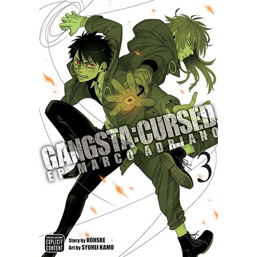 VIZ Media Kohske, Syuhei Kamo - Gangsta: Cursed, Episode - Marco Adriano, Vol. 3 Cene