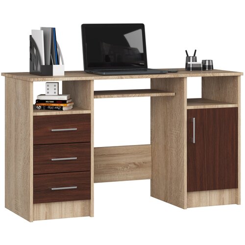 AKORD ANA OAK DESK SONOMA / VENGE, (21702696) Cene
