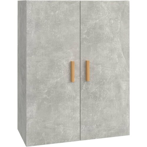vidaXL viseča stenska omarica betonsko siva 69,5x34x90 cm, (20654245) Cene