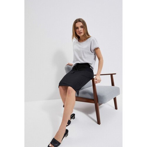 Moodo Sweatshirt skirt - black Cene