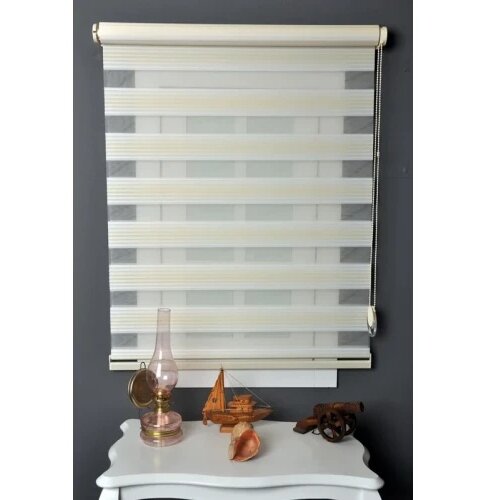  Zebra rolo zavesa krem 85x150cm ( 356906 ) Cene
