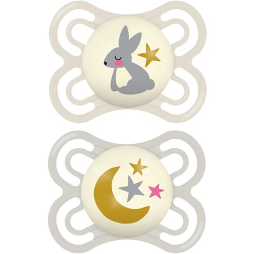 Mam Perfect Night 0+ months duda Beige/ Grey 2 kos Cene