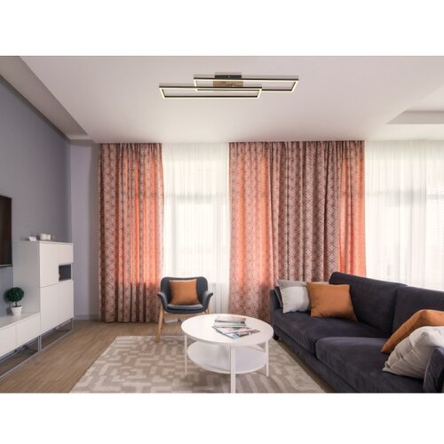 Globo 67208-30 - LED Plafonsko svetlo DAKARI LED/30W/230V 3000K 60x80 cm crna Slike