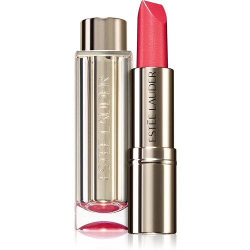 Est&amp;eacute;e Lauder Pure Color Love Lipstick &amp;scaron;minka odtenek 330 Wild Poppy (Edgy Creme) 3.5 g Slike