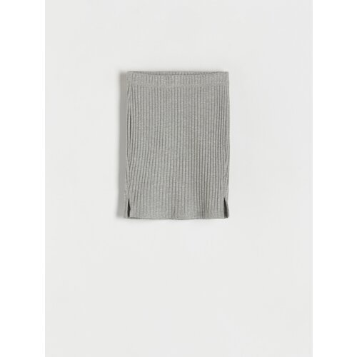Reserved - Prugasta suknja - light grey Slike