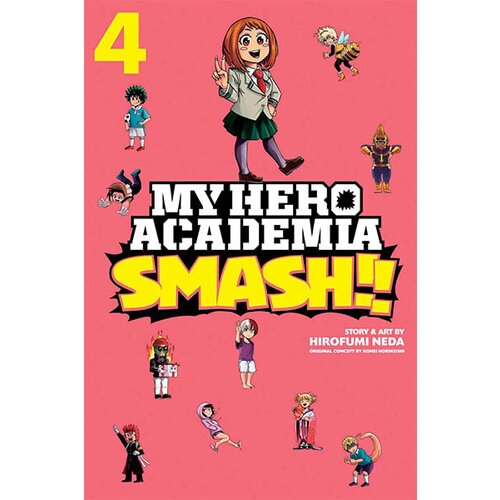 VIZ Media Hirofumi Neda, Kohei Horikoshi - My Hero Academia: Smash!, Vol. 4 Cene