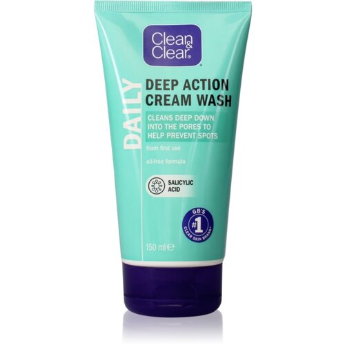 Clean & Clear Daily kremasti čistilni gel za obraz 150 ml Cene