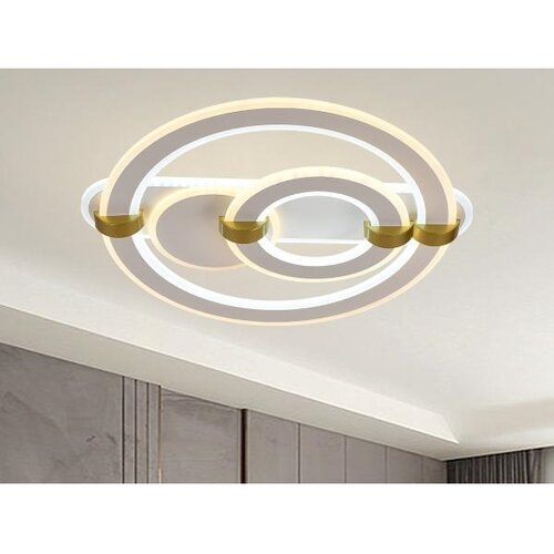  LED prigu&amp;scaron;iva stropna svetiljka LED/120W/230V 3000-6500K + daljinski upravljač Slike