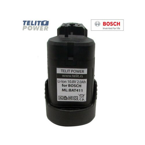 telitpower baterija za ručni alat bosch li-ion 10.8V 2000mAh BAT411 ( P-1584 ) Slike