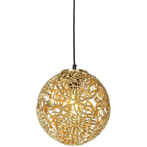 QAZQA Art Deco viseča svetilka zlata - Maro