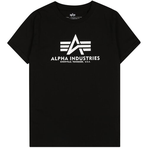 Alpha Industries Industries Muška majica Basic T-Shirt Bl K, Crna Cene