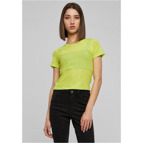 UC Ladies Ladies Short Mesh Tee frozenyellow Slike