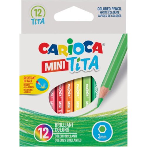 Carioca mini tita set drvenih bojica 12kom Cijene