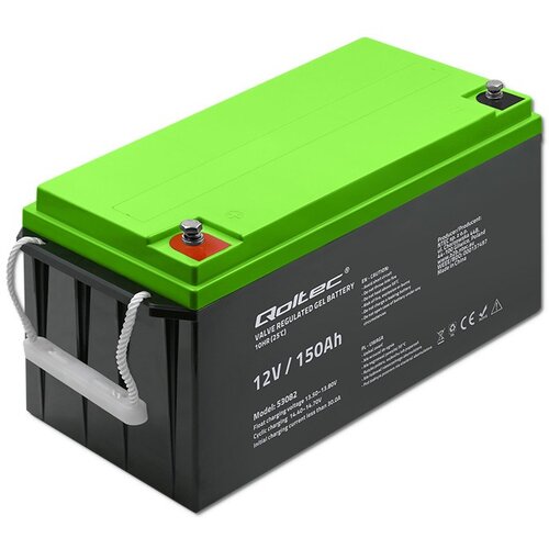 Qoltec 53082 Gel battery | 12V | 150AH Cijene