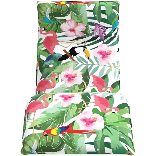  Sklopiva ležaljka za sunčanje vi&amp;scaron;ebojna 175x54x8 5 cm Oxford tkanina - &amp;Scaron;areni 1 Slike