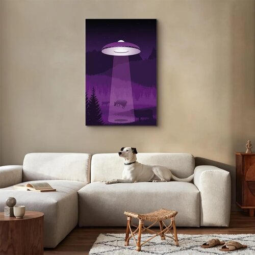  Slika - Ufo (1 Part) Vertical 80x120 Na talijanskom platnu Cene