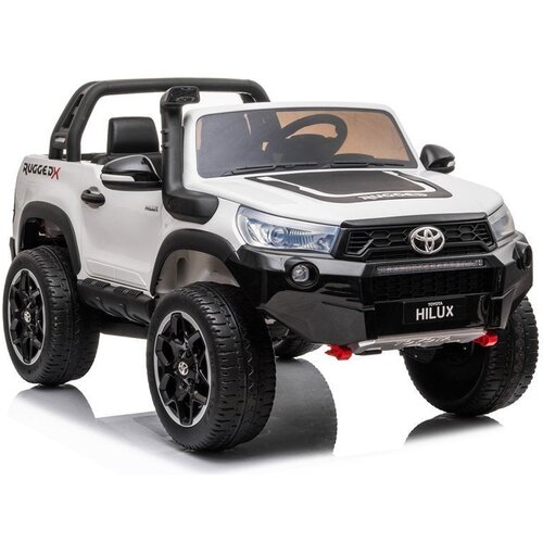  Licencirani avto na akumulator Toyota Hilux 4x4 - dvosedež - bela Slike